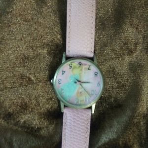 Tinkerbell and Minnie Mouse watches